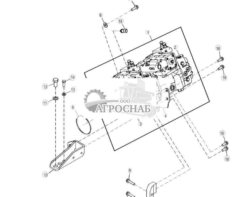 Насос и крепление HFWD - ST3780 35.jpg